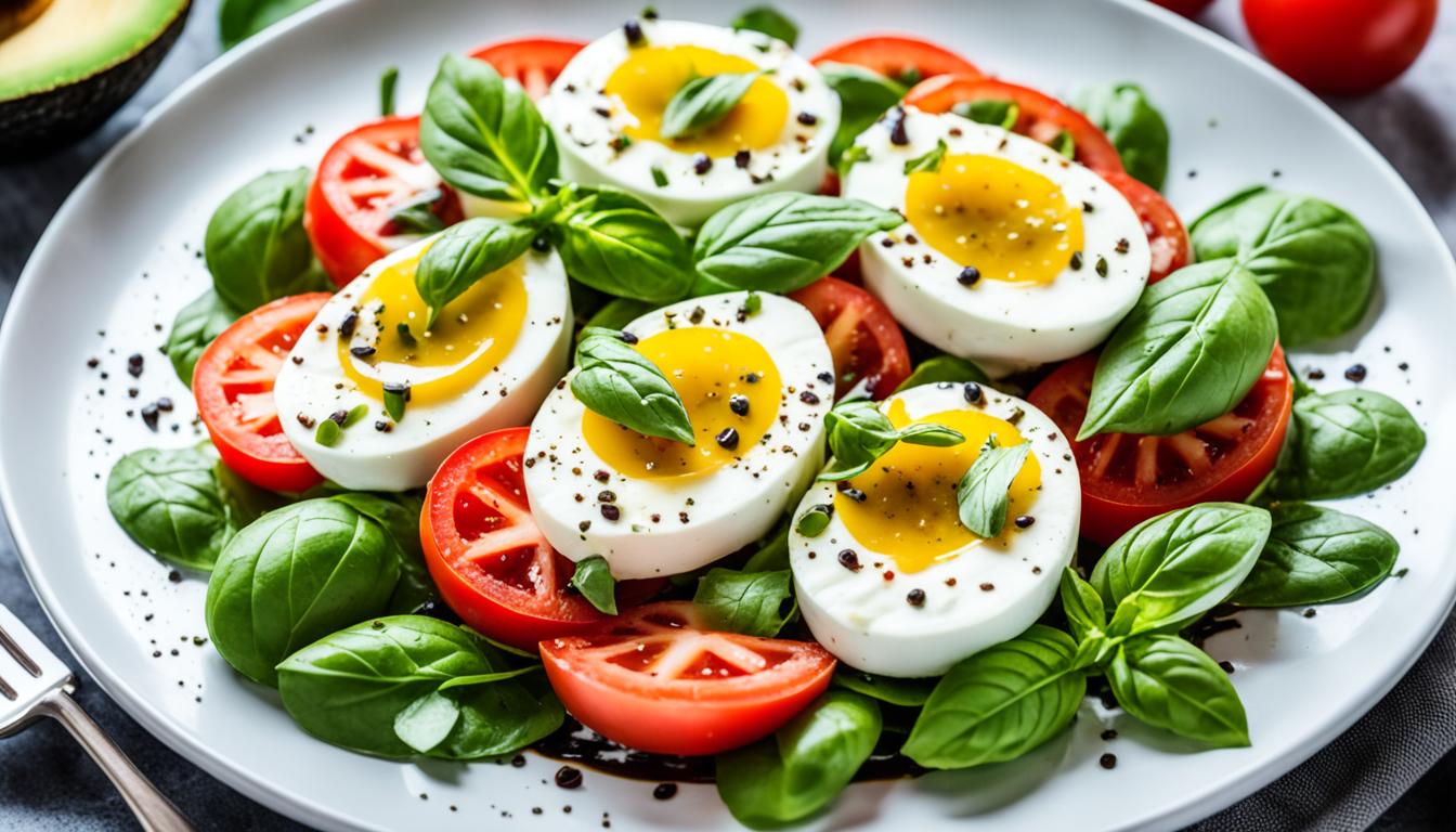 Read more about the article Keto Caprese Salad Recipe: Fresh & Luscious!